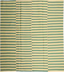 Kilim Moderno Tapete 232X261 Moderno Tecidos À Mão Amarelo/Verde (Algodão, Pérsia/Irão)