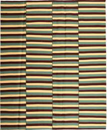 Kilim Modern Rug 224X270 Authentic
 Modern Handwoven Dark Brown/Light Brown (Cotton, Persia/Iran)