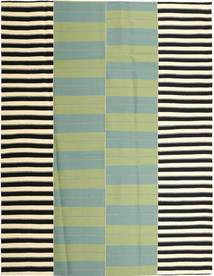 Kelim Moderní Koberec 235X304 Moderní Ruční Tkaní Pastelově Zelená/Světle Zelená (Bavlna, Persie/Írán)