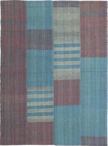 Kilim Modern Rug 166X227 Authentic
 Modern Handwoven Dark Grey/Light Grey (Wool, Persia/Iran)