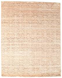 Damask Rug 239X296 Authentic
 Modern Handknotted Beige/Light Pink ( India)