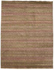 Damask Rug 245X315 Authentic
 Modern Handknotted Light Brown/Brown ( India)