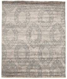 Damask Rug 256X310 Authentic
 Modern Handknotted Light Grey/Light Brown Large ( India)
