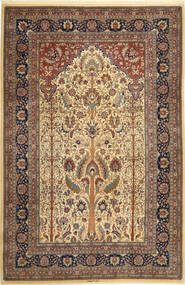 Tabriz#60 Raj silk warp Signet: Ahmadvand carpet AXVZC1098
