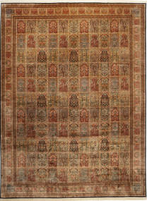 Kashmir pure silk carpet AXVZC104