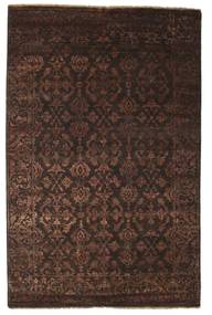 Damask Sag 178X274 Autentični
 Moderni Ručno Uzlan Tamnosmeđa/Svjetlosmeđa ( Indija)