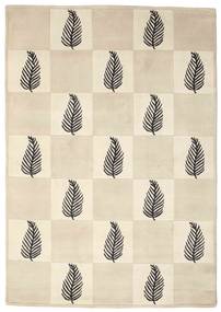 Himalaya Tapete 138X196 Moderno Feito A Mão Bege/Castanho Claro (Lã, Índia)