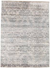 Damask 러그 176X242 정품
 모던 수제 라이트 그레이/화이트/크림 ( 인도)