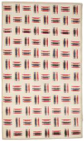 Himalaya Teppich
 91X154 Echter Moderner Handgeknüpfter Beige/Hellgrau ( Indien)