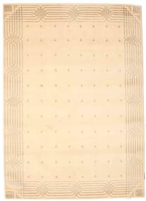 Himalaya Rug 142X199 Authentic
 Modern Handknotted Dark Beige/Light Pink ( India)