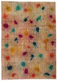 Colored Vintage Dywan 210X297 Nowoczesny Tkany Ręcznie Jasnobrązowy/Brązowy (Wełna, Turcja)