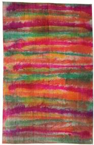 Obojeni Vintage Sag 196X307 Autentični
 Moderni Ručno Uzlan Tamnocrvena/Hrđavo Crvena (Vuna, Turska)