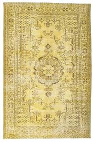 Colored Vintage Rug 180X277 Authentic
 Modern Handknotted Yellow/Olive Green (Wool, Turkey)