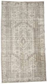 Colored Vintage Teppe 152X278 Ekte Moderne Håndknyttet Lys Grå/Mørk Beige (Ull, Tyrkia)