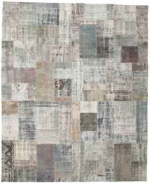 Patchwork Alfombra 250X304 Moderna Hecha A Mano Gris Claro/Gris Oscuro Grande (Lana, Turquía)