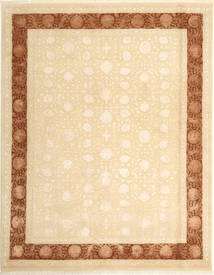 Tabriz Royal Magic Tapijt 203X255 Echt Oosters Handgeknoopt Beige/Geel ( India)