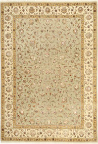 Tabriz Royal Magic Tapijt 164X243 Echt Oosters Handgeknoopt Lichtbruin/Beige ( India)