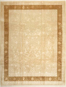 Tabriz Royal Magic Tapete 236X302 Oriental Feito A Mão Bege Escuro/Castanho Claro ( Índia)