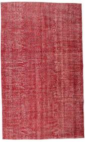 Colored Vintage Matto 165X279 Moderni Käsinsolmittu Punainen/Ruoste (Villa, Turkki)