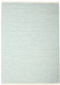Seaby - Sininen Matto 250X350 Moderni Käsinkudottu Siniturkoosi/Valkoinen/Creme Isot (Villa, Intia)