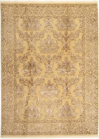 Tabriz Royal Magic Tapijt 171X236 Echt Oosters Handgeknoopt Lichtbruin/Donkerbeige ( India)