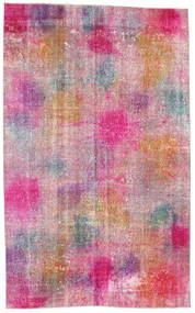 Colored Vintage Sag 152X247 Autentični
 Moderni Ručno Uzlan Svjetloružičasta/Ružičasta (Vuna, Turska)