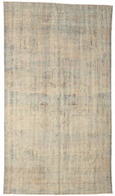 Obojeni Vintage Sag 178X314 Autentični
 Moderni Ručno Uzlan Svjetlosiva/Bež (Vuna, Turska)