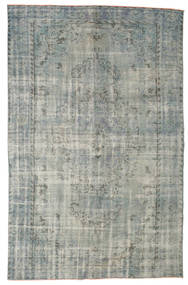 Obojeni Vintage Sag 174X273 Autentični
 Moderni Ručno Uzlan Svjetlosiva/Tamna Tirkizna 
 (Vuna, Turska)