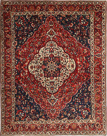 Bakhtiari Tapete 260X345 Oriental Feito A Mão Vermelho Escuro Grande (Lã, Pérsia/Irão)