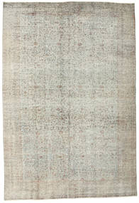 Obojeni Vintage Sag 195X287 Autentični
 Moderni Ručno Uzlan Svjetlosiva (Vuna, Turska)