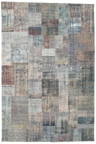 Patchwork Szőnyeg 203X302 Modern Csomózású Világosszürke/Sötétszürke (Gyapjú, Törökország)