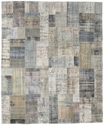 Patchwork Szőnyeg 251X300 Modern Csomózású Világosszürke/Sötétszürke Nagy (Gyapjú, Törökország)