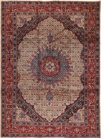 Moud Tappeto 265X350 Orientale Fatto A Mano Marrone/Grigio Scuro Grandi (Lana, Persia/Iran)
