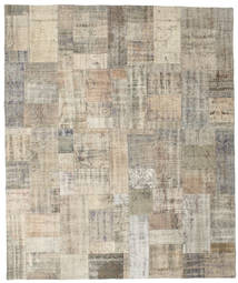 Patchwork Tapijt 251X301 Echt Modern Handgeknoopt Lichtbruin Groot (Wol, Turkije)