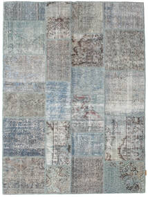 Patchwork 러그 171X230 정품
 모던 수제 라이트 그레이/다크 그레이 (울, 터키)