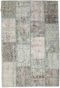 パッチワーク 絨毯 120X182 モダン 手織り 薄い灰色/濃いグレー (ウール, トルコ)