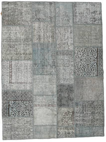 Patchwork Teppich
 171X230 Echter Moderner Handgeknüpfter Dunkelgrau/Hellgrau (Wolle, Türkei)