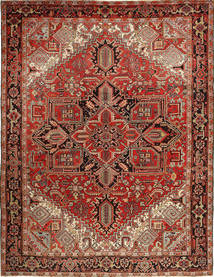Heriz Rug 273X350 Authentic
 Oriental Handknotted Dark Red/Light Brown Large (Wool, Persia/Iran)