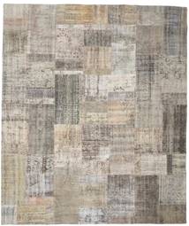 Patchwork Szőnyeg 250X300 Modern Csomózású Világosszürke/Világosbarna Nagy (Gyapjú, Törökország)