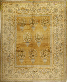 Gabbeh Persia Rug 326X403 Authentic Modern Handknotted Olive Green/Yellow Large (Wool, Persia/Iran)