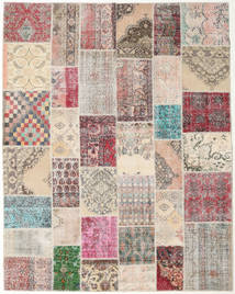 Patchwork Tappeto 247X311 Moderno Fatto A Mano Marrone Chiaro/Rosa Chiaro (Lana, Turchia)
