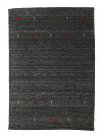 Gabbeh Loom Two Lines - Medium Grey Rug 160X230 Modern Dark Grey (Wool, India)