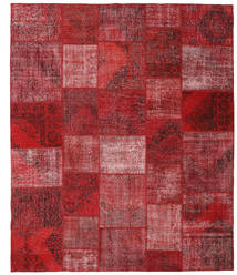 Patchwork Teppich
 250X300 Echter Moderner Handgeknüpfter Dunkelrot/Rot Großer (Wolle, Türkei)