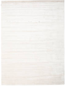 Bambou Soie Loom - Beige Tapis 300X400 Moderne Blanc/Crème/Beige Grand ( Inde)