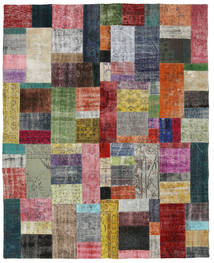 Patchwork Rug 246X305 Authentic
 Modern Handknotted Brown/Black (Wool, Turkey)
