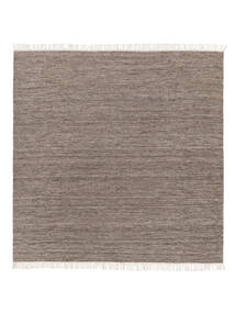 Melange - Brown Rug 300X300 Authentic
 Modern Handwoven Square Light Grey/Dark Grey Large (Wool, India)