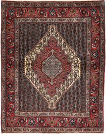Senneh Rug 128X158 Authentic
 Oriental Handknotted Dark Red/Brown (Wool, Persia/Iran)