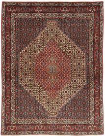 Senneh Rug 123X162 Authentic Oriental Handknotted Light Brown/Dark Brown (Wool, Persia/Iran)