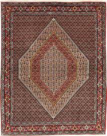 Senneh Rug 123X161 Authentic
 Oriental Handknotted Light Brown/Dark Brown (Wool, Persia/Iran)