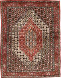 Senneh Rug 117X158 Authentic
 Oriental Handknotted Brown/Dark Brown (Wool, Persia/Iran)